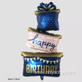 happy birthday to you gift box balloon bouquet